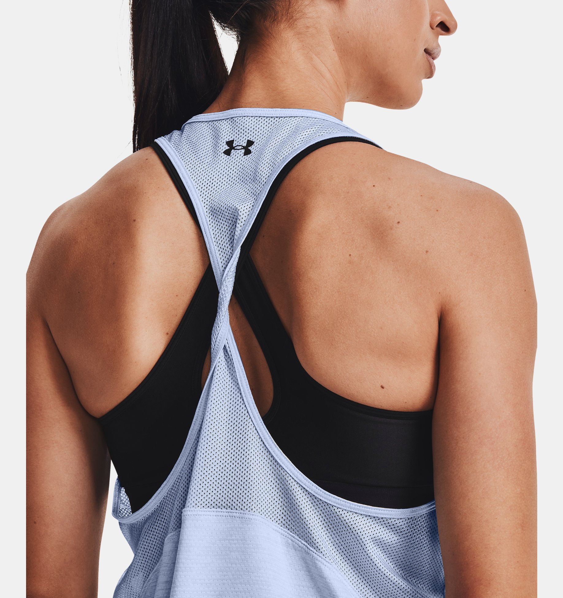 Under Armour Damen Essential Banded Tk Graphic Tank